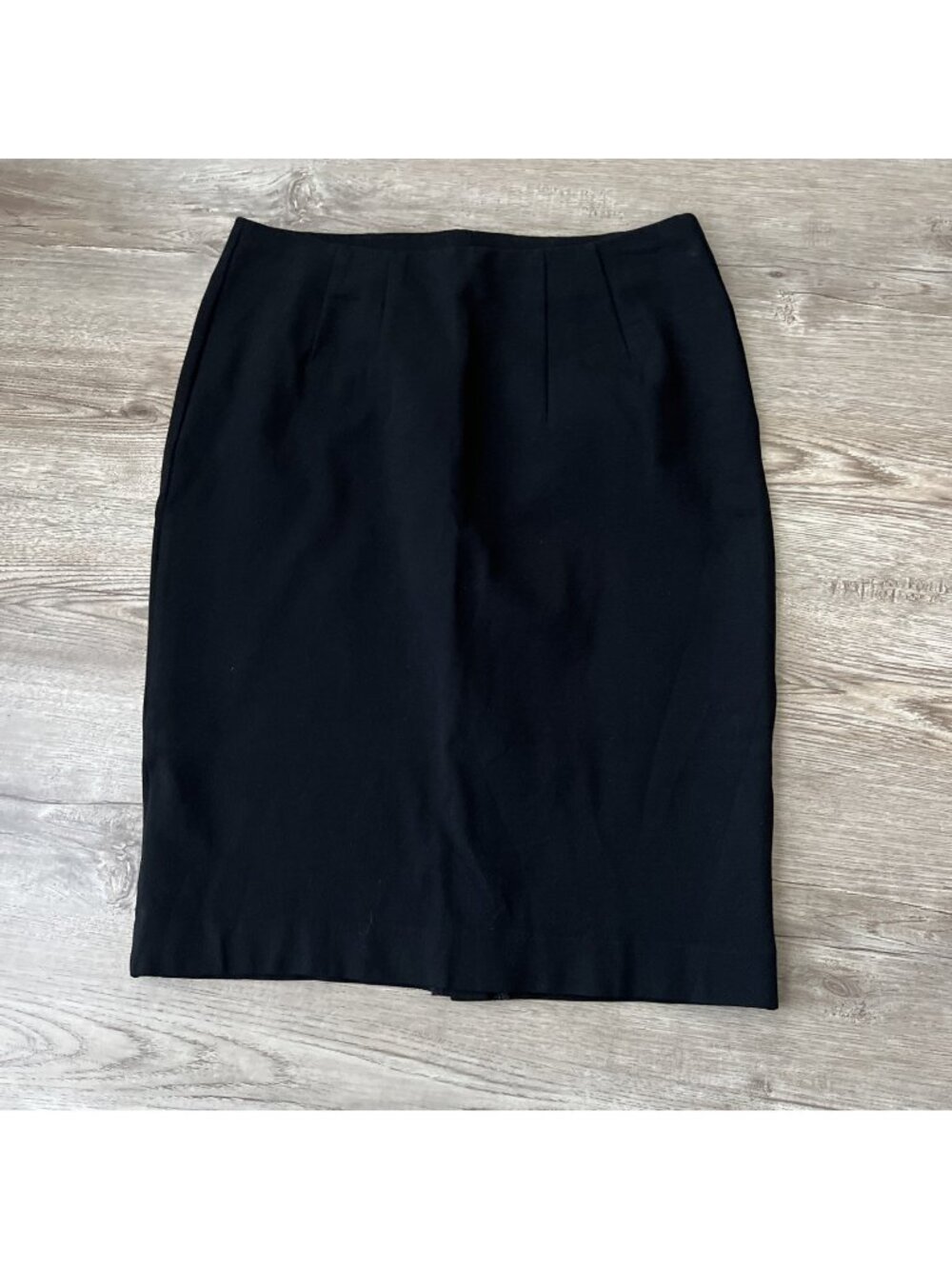 Eileen Fisher Ponte Knit Pencil Skirt Black Womens XSmall‎